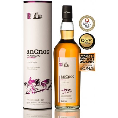 AnCnoc 18y 46% 0,7 l (tuba) – Hledejceny.cz
