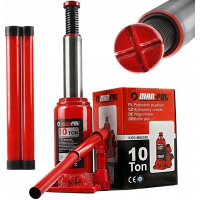 MAR-POL Hydraulicky zvedák 10 t – Zbozi.Blesk.cz