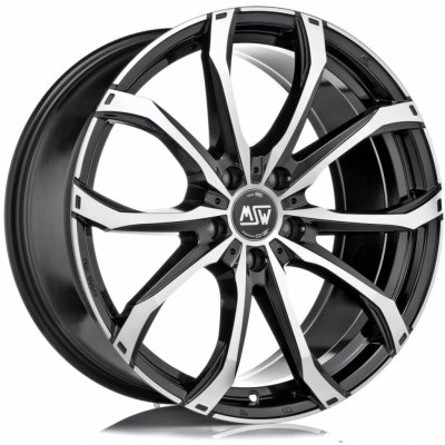 MSW 48 10x21 5x112 ET50 gloss black polished – Hledejceny.cz