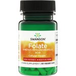 Swanson Folate 800 μg 30 rostlinných kapslí – Hledejceny.cz