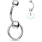 Piercingate piercing do pupíku s kroužkem PBV00576 – Zboží Dáma