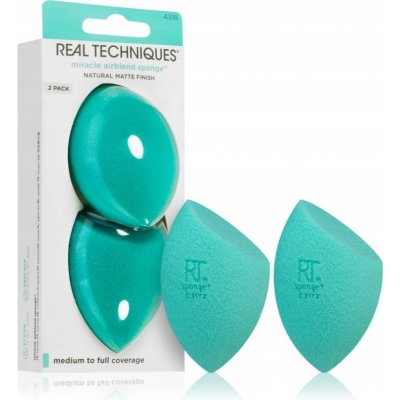 Real Techniques Miracle Airblend Sponge 2 ks – Zboží Mobilmania