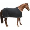 Deka na koně Covalliero Odpocovací deka pro koně RugBe Economic fleece černá