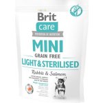 Brit Care Mini Grain-free Light & Sterilised Rabbit & Salmon 2 kg – Zboží Mobilmania