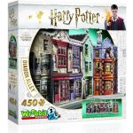 Wrebbit 3D puzzle Harry Potter Příčná ulice 450 ks – Zboží Dáma