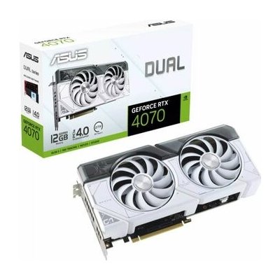 Asus Dual GeForce RTX 4070 White Edition 12GB GDDR6X 90YV0IZ5-M0NA00