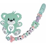 Puntja.cz silikon medvídek světle tyrkysová pro holčičku – Zboží Dáma