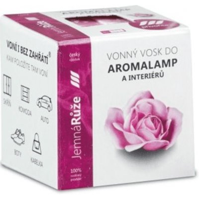 Rentex vonný vosk palmový do aroma lampy kostky Růže 8 ks 30 g – Zboží Mobilmania