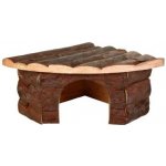 Trixie Jesper Dřevěný dům rohový pro křečky 21 x 10 x 15 cm – Zboží Mobilmania