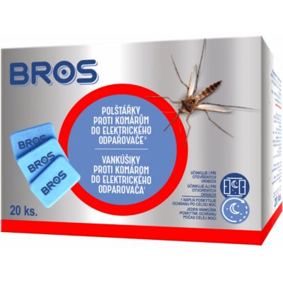 Bros Náplň do odpařovače proti komárům 20 ks 6949 – Zboží Mobilmania