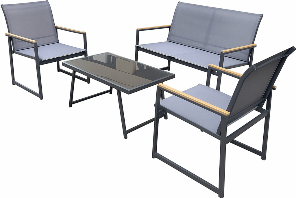 Autronic AZS-S1212 GREY Zahradní sestava, síťovina, šedá,