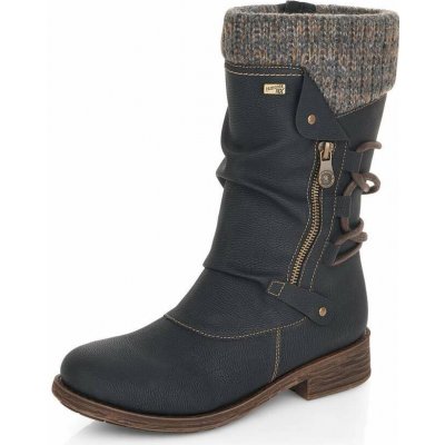 Remonte D8070-01 černé W4 D8070-01 BLACK COMBINATION H/W4 – Zboží Dáma