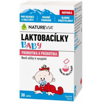 Swiss NatureVia Laktobacílky baby 30 sáčků – Sleviste.cz