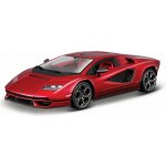 Bburago Plus Lamborghini Countach LPI 800 4 Červená 1:24 – Hledejceny.cz