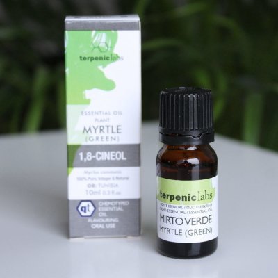 Terpenic esenciální olej Myrta vnitřní & vnější užití 10 ml – Zbozi.Blesk.cz