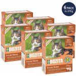 Bozita Cat Fresh Menu Sterilised kousky v rosolu s kuřetem a hovězím 6 x 370 g – Hledejceny.cz