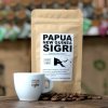 Mletá káva kopi bean Papua New Guinea SIGRI Arabika Mletá hrubě 50 g