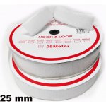 Pásek na suchý zip našívací Háček a Smyčka set bílý 25 mm x 25 bm – Hledejceny.cz
