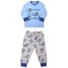 Dětské pyžamo a košilka Wolf pyžamo S2151B modrá šedá