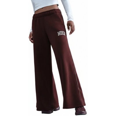 Dámské tepláky NIKE-W NSW PHNX FLC LOGO WIDE LEG BURGUNDY CRUSH Červená – Hledejceny.cz