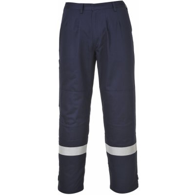 PortWest BIZFLAME PLUS FR26 Nehořlavé reflexní kalhoty antistatické námořní modrá – Sleviste.cz