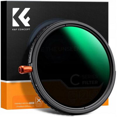 K&F Concept Nano-C 3v1 ND2-32 + CPL+ Black Mist 1/4 37 mm – Zboží Živě