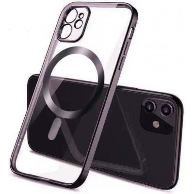 Pouzdro SES MagSafe silikonové Apple iPhone 12 Pro - černé