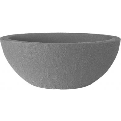 NOHEL GARDEN Žardinka STONE plastová tm.šedá 70x40x27cm – Zboží Mobilmania