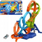 Mattel Hot Wheels Dráha vertikální osmičková herní set s autíčkem – Zboží Dáma
