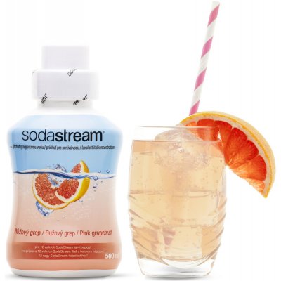 SodaStream Pink grapefruit 0,5 l – Zboží Mobilmania