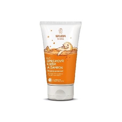 Weleda 2v1 sprchový krém a šampon Šťastný pomeranč 150ml