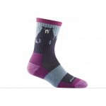 Darn Tough dámské BEAR TOWN MICRO CREW LIGHTWEIGHT WITH CUSHION purple – Zboží Dáma