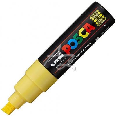 Uni Posca PC-8K 8 mm žlutý – Zboží Dáma