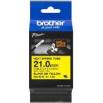 BROTHER Černá na žluté 2,1 cm x 1,5 m HSE651E – Zboží Mobilmania