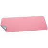 Podložka na psací stůl Sigel 800 x 300 mm 265428 růžová / stříbrná