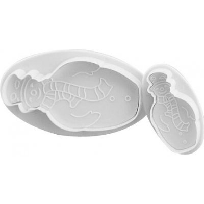 Set 2 pístových vykrajovátek sněhulák – Hledejceny.cz