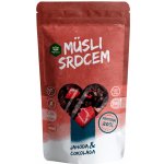 Topnatur Müsli srdcem proteinové jahoda & čokoláda 250 g – Zboží Mobilmania