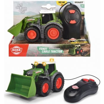 Dickie Traktor Fendt na kabel 14cm