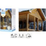 Euro Habitat LED rampouch osvětlení 3,5m 180 LED Teplá bílá – Hledejceny.cz