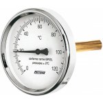 Steno teploměr bimetalový DN80/50 mm, 0-120°C, 1/2" zadní – Sleviste.cz