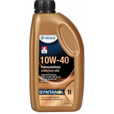 Velvana Syntanol 10W-40 1 l – Sleviste.cz