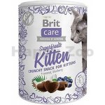 Brit Care Snack Superfruits Kitten s kuřetem, kokosem a borůvkou 100 g – Zboží Mobilmania