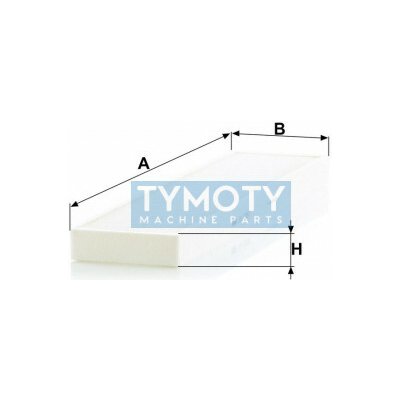 MANN CU 5257 kabinový (pylový) filtr – Hledejceny.cz