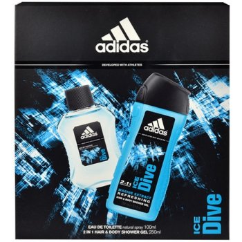 Adidas Ice Dive EDT 100 ml + sprchový gel 250 ml dárková sada od 170 Kč -  Heureka.cz