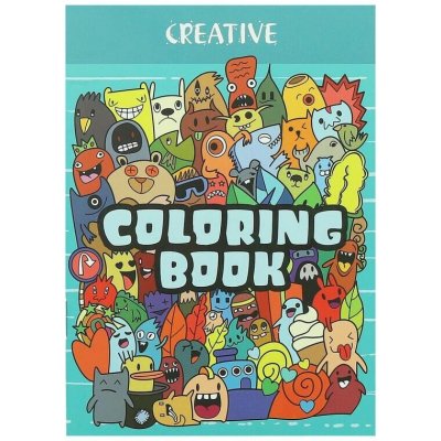 Eurocom Omalovánky MINI Příšerky – Sleviste.cz