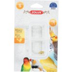 Zolux Krmítko plast s dělící mřížkou S 9cm – Zboží Dáma