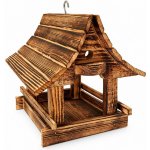 BerryHome Krmítko pro ptáčky horalské opalované 22 × 18 × 19 cm – Hledejceny.cz
