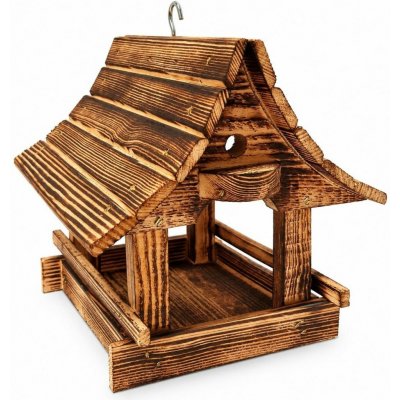 BerryHome Krmítko pro ptáčky horalské opalované 22 × 18 × 19 cm – Hledejceny.cz