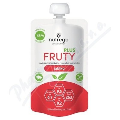 NUTREGO FRUTY PLUS JABLKO POR SOL 4X175ML – Hledejceny.cz