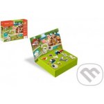Magnetická hra Farma 35ks v krabici 31x22x5cm – Zboží Dáma